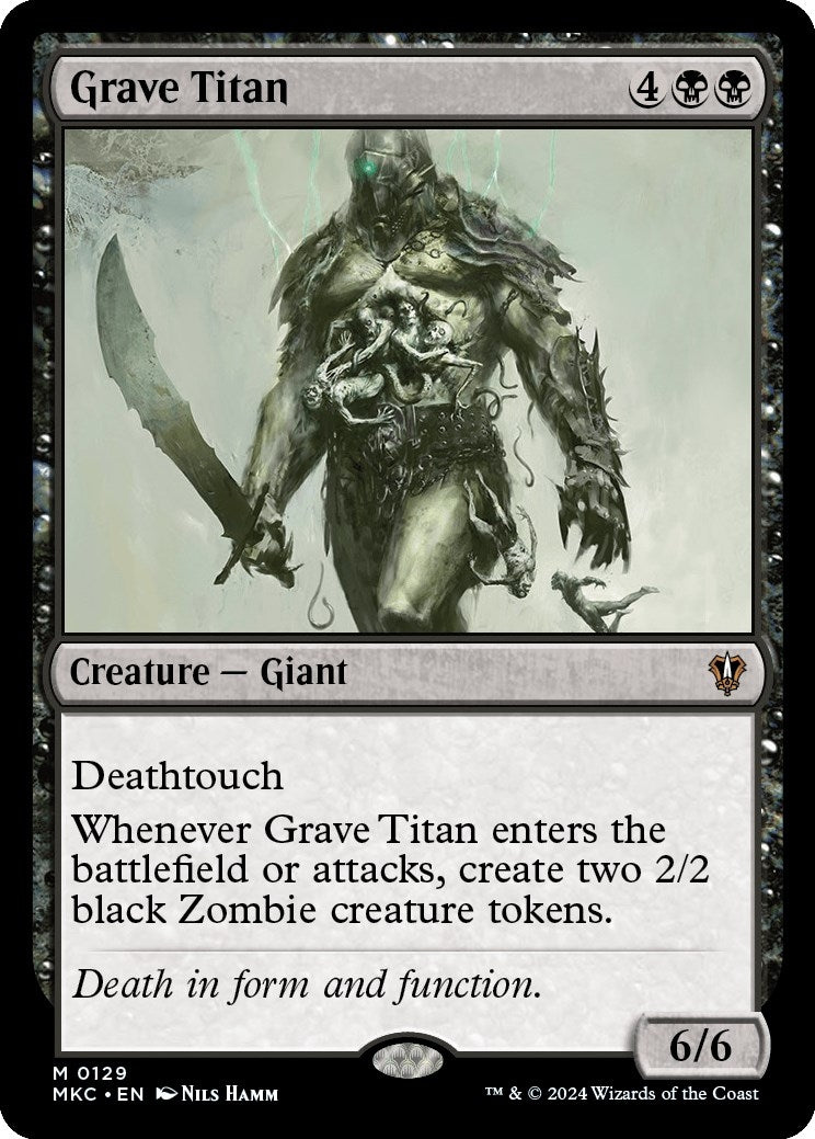 Grave Titan (129) [MKC] - MTG Single