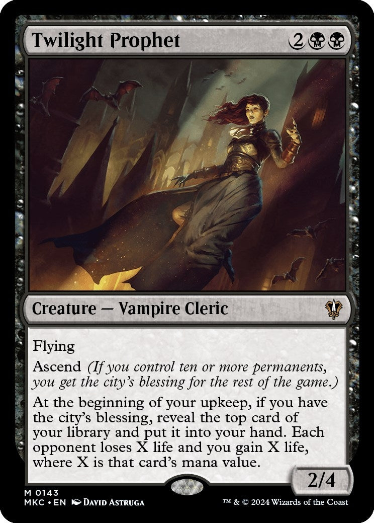 Twilight Prophet (143) [MKC] - MTG Single