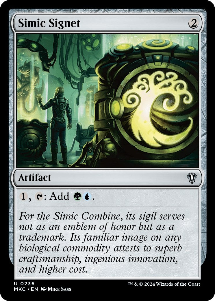 Simic Signet (236) [MKC] - MTG Single