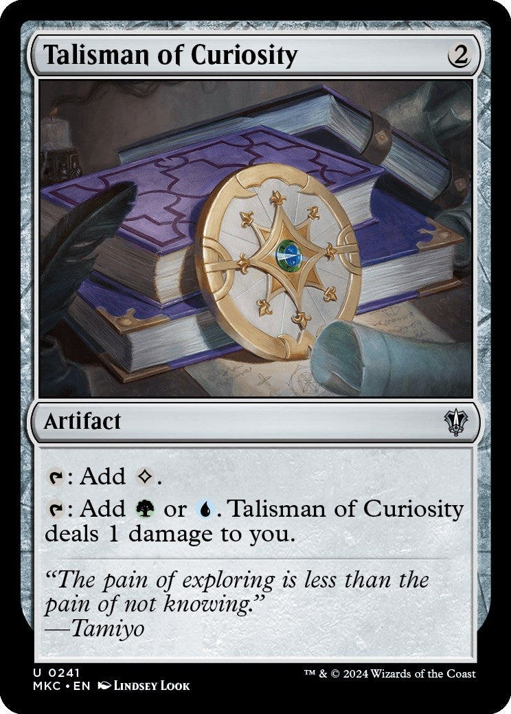 Talisman of Curiosity (241) [MKC] - MTG Single