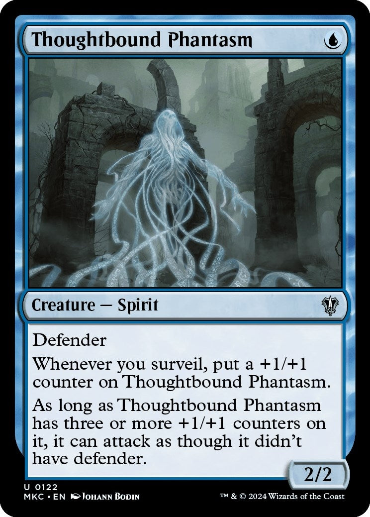 Thoughtbound Phantasm (122) [MKC] - MTG Single