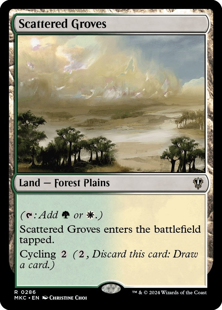 Scattered Groves (286) [MKC] - MTG Single