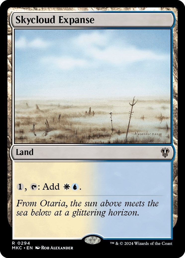 Skycloud Expanse (294) [MKC] - MTG Single