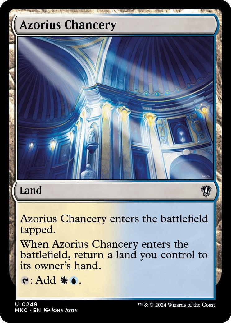Image for Azorius Chancery (249) (Murders at Karlov Manor) - Magic: The Gathering
