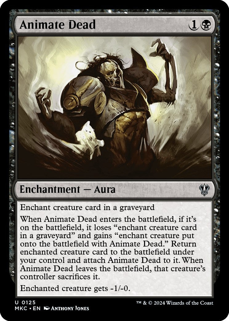 Animate Dead (125) [MKC] - MTG Single