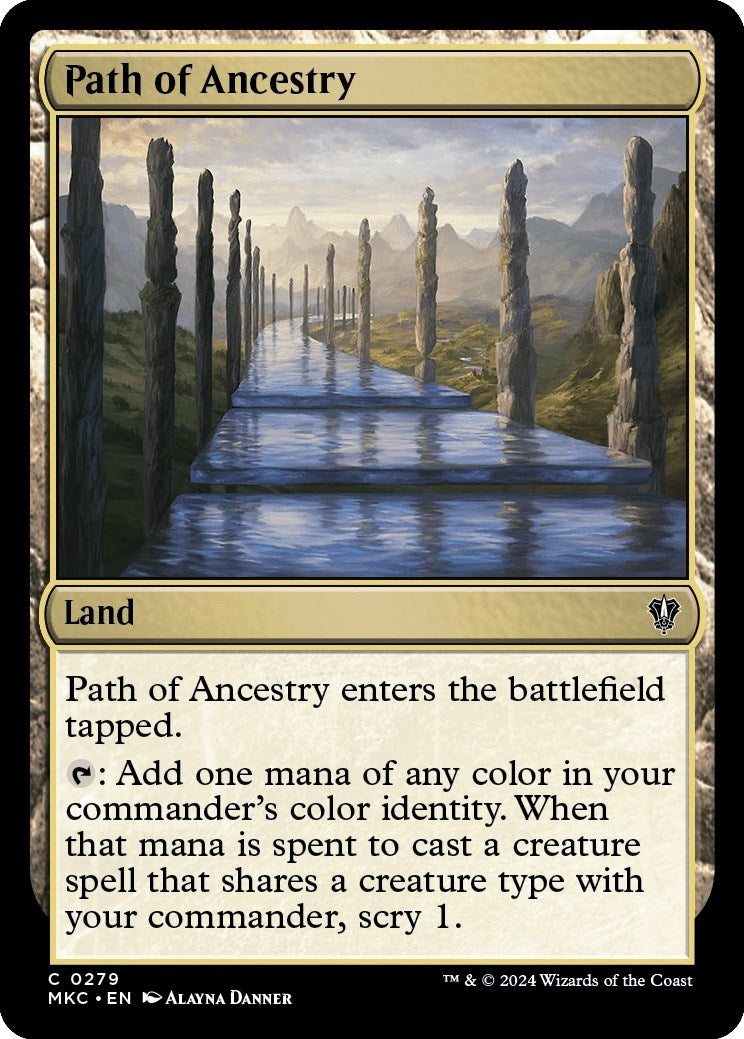 Path of Ancestry (279) [MKC] - MTG Single