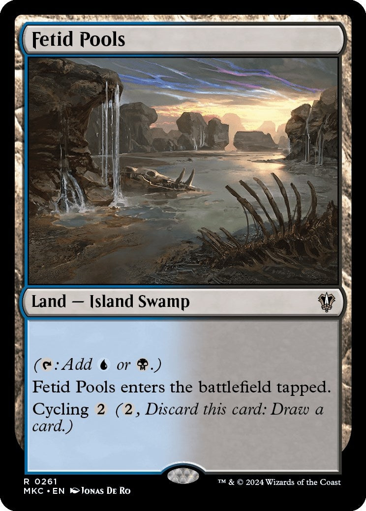 Fetid Pools (261) [MKC] - MTG Single