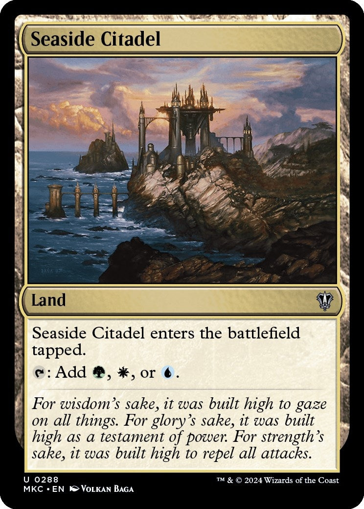 Seaside Citadel (288) [MKC] - MTG Single
