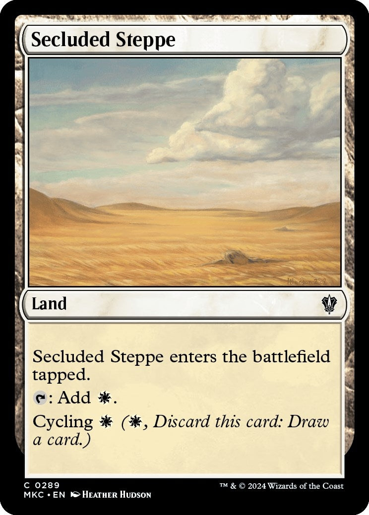 Secluded Steppe (289) [MKC] - MTG Single