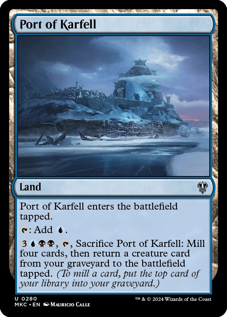 Port of Karfell (280) [MKC] - MTG Single