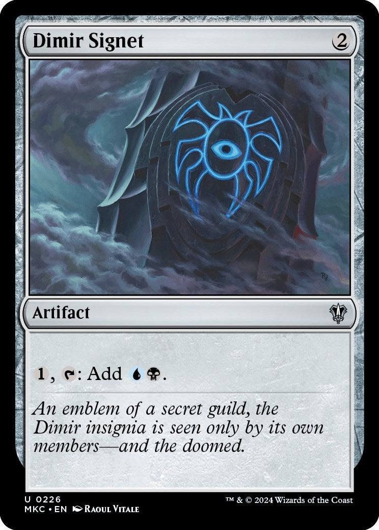 Dimir Signet (226) [MKC] - MTG Single