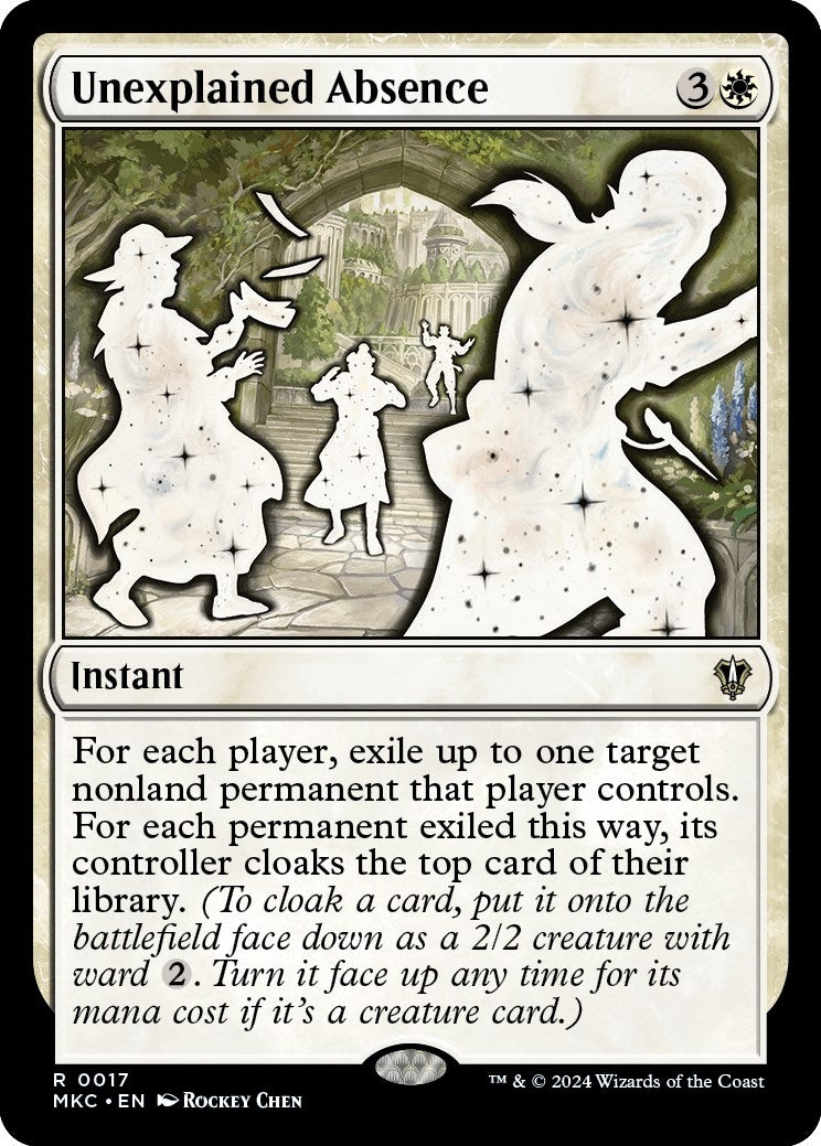 Unexplained Absence (17) [MKC] - MTG Single