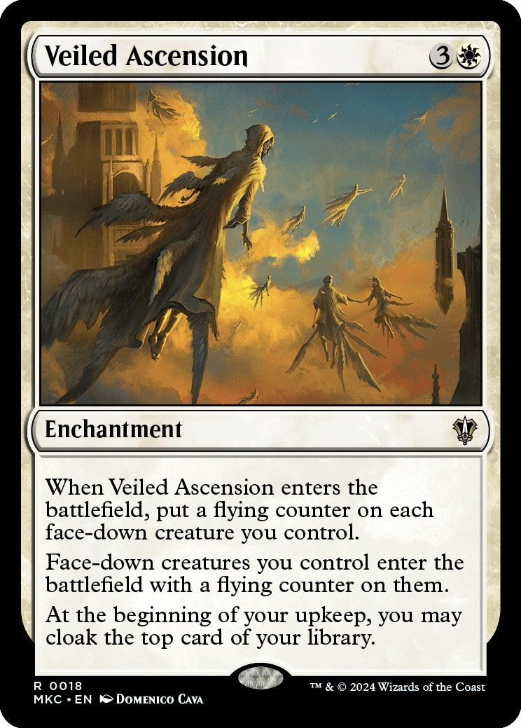 Veiled Ascension (18) [MKC] - MTG Single