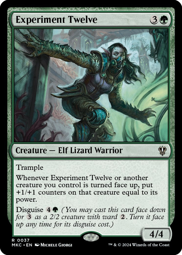 Experiment Twelve (37) [MKC] - MTG Single