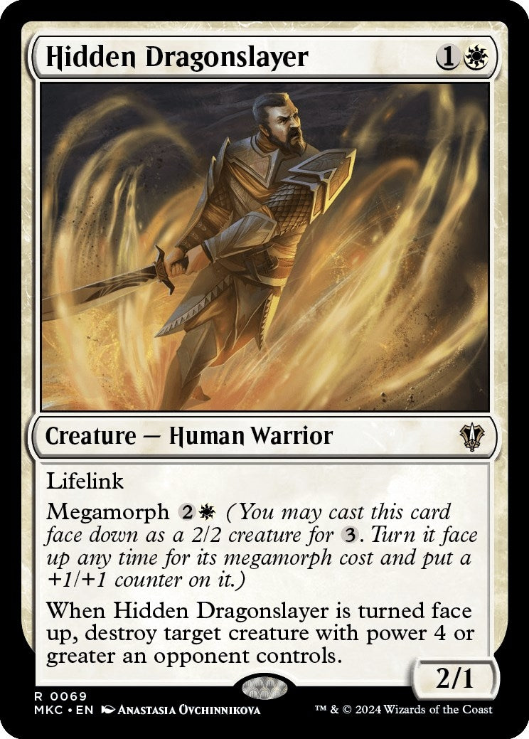 Hidden Dragonslayer (69) [MKC] - MTG Single