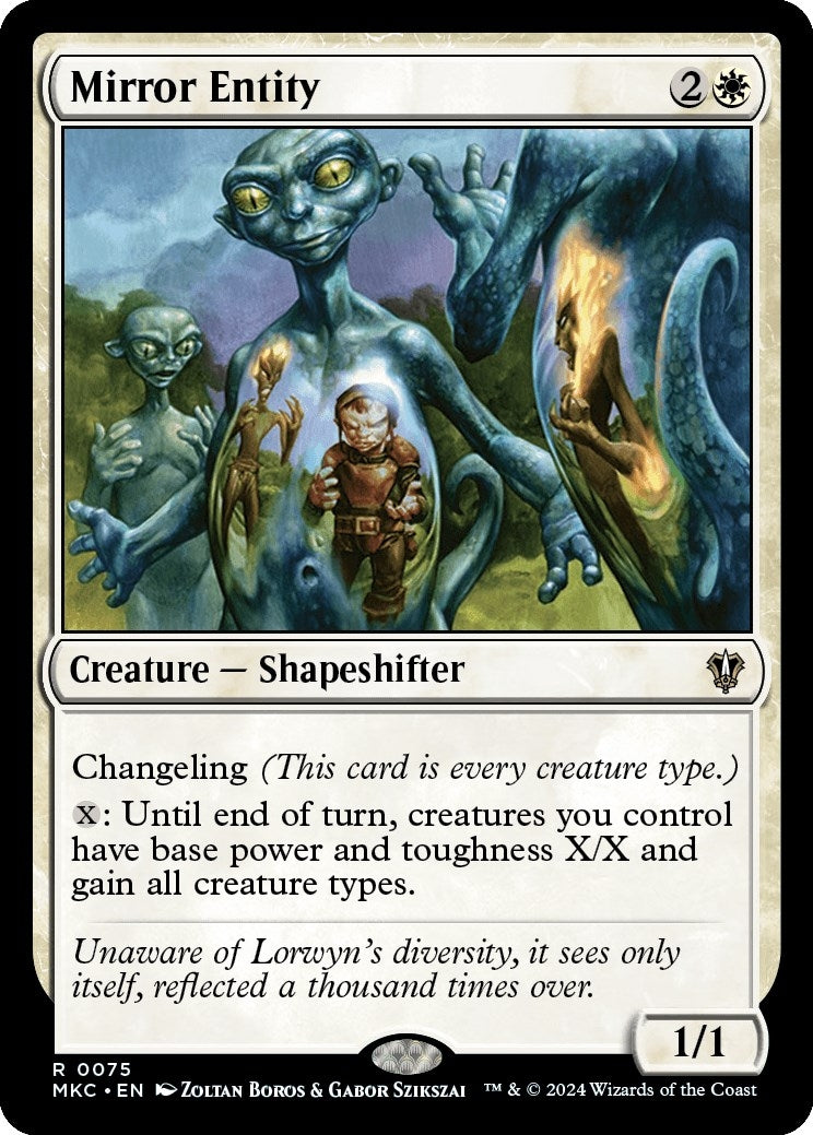 Mirror Entity (75) [MKC] - MTG Single