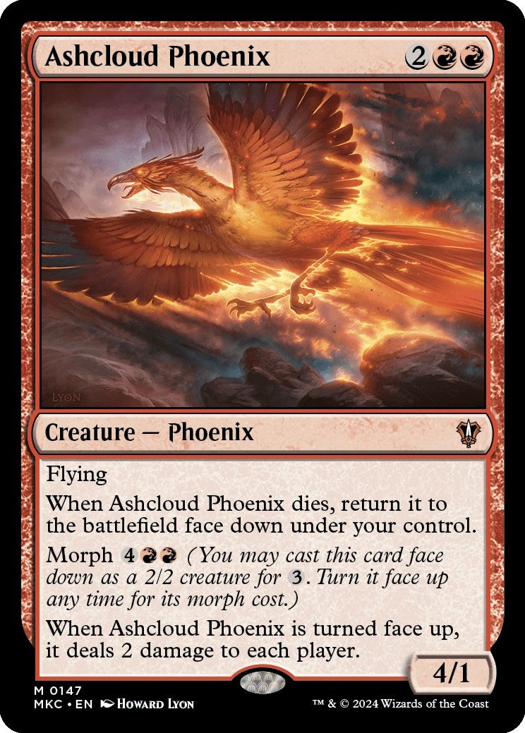 Ashcloud Phoenix (147) [MKC] - MTG Single