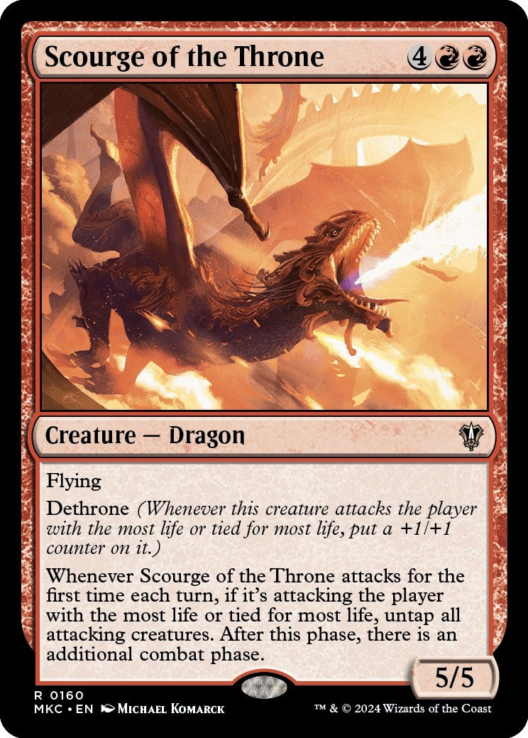 Scourge of the Throne (160) [MKC] - MTG Single