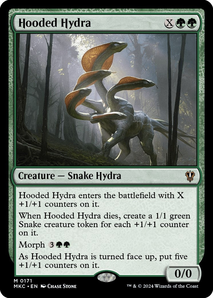 Hooded Hydra (171) [MKC] - MTG Single