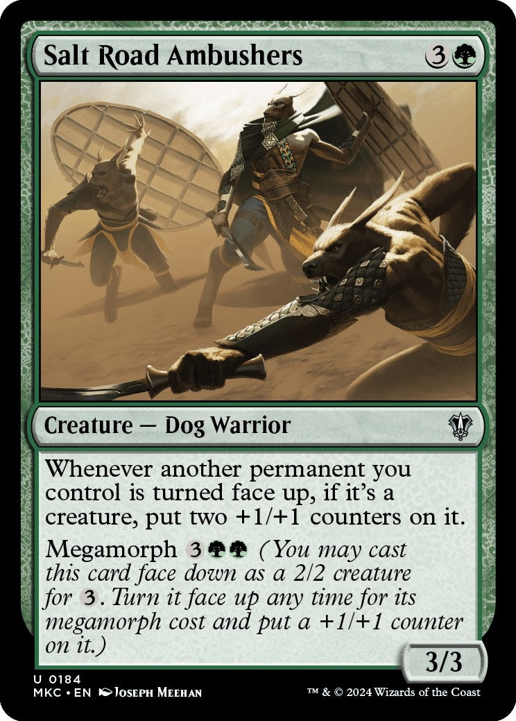 Salt Road Ambushers (184) [MKC] - MTG Single