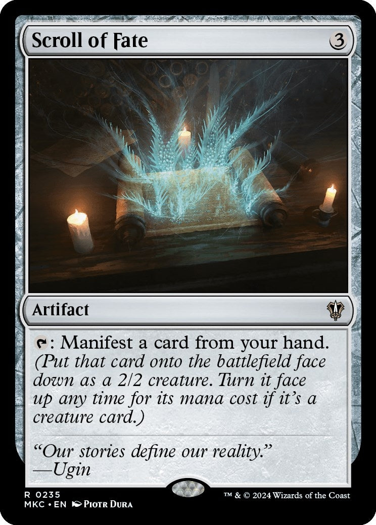 Scroll of Fate (235) [MKC] - MTG Single