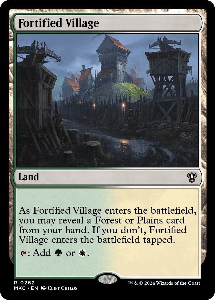 Fortified Village (262) [MKC] - MTG Single