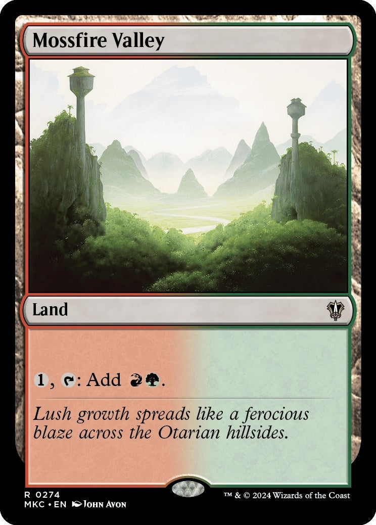 Mossfire Valley (274) [MKC] - MTG Single