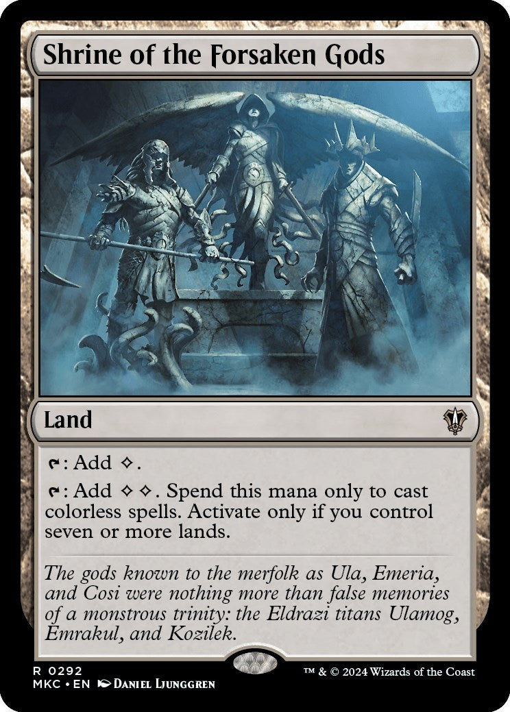 Shrine of the Forsaken Gods (292) [MKC] - MTG Single