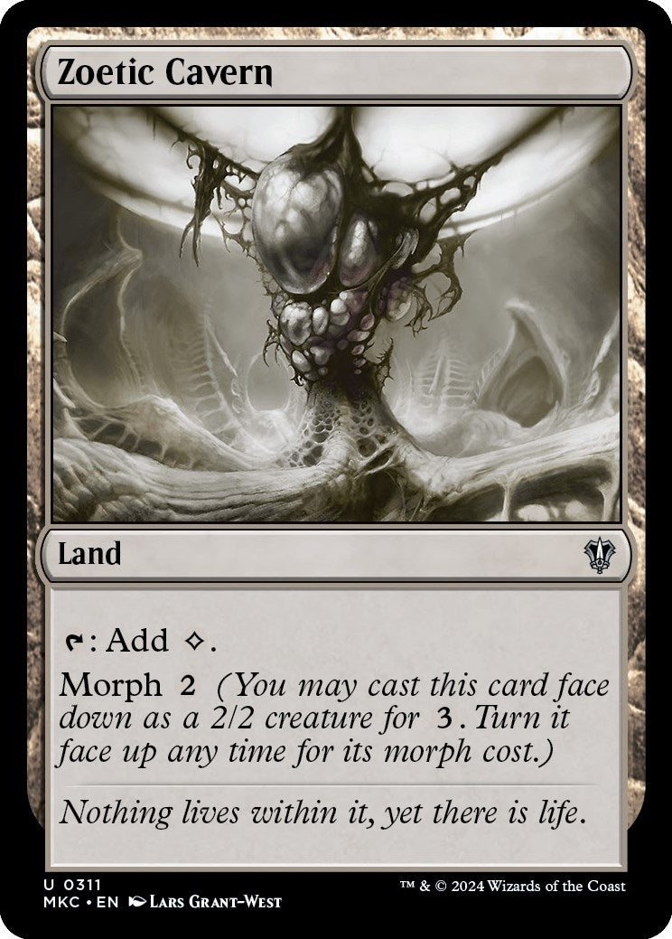 Zoetic Cavern (311) [MKC] - MTG Single