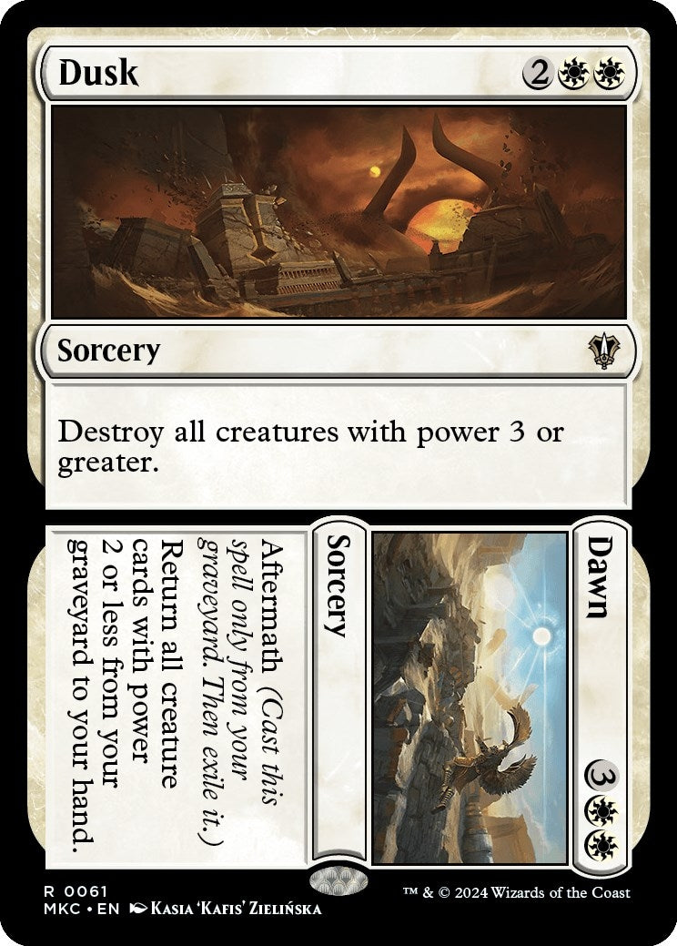 Dusk // Dawn (61) [MKC] - MTG Single