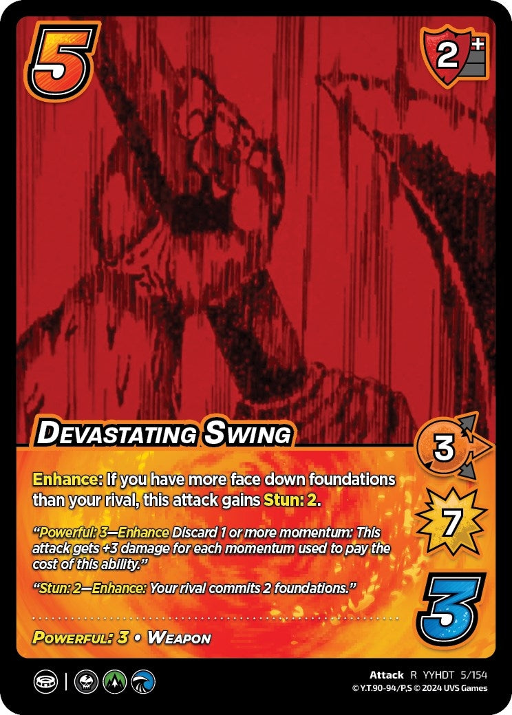 Devastating Swing (5) [YDT] - UniVersus Single