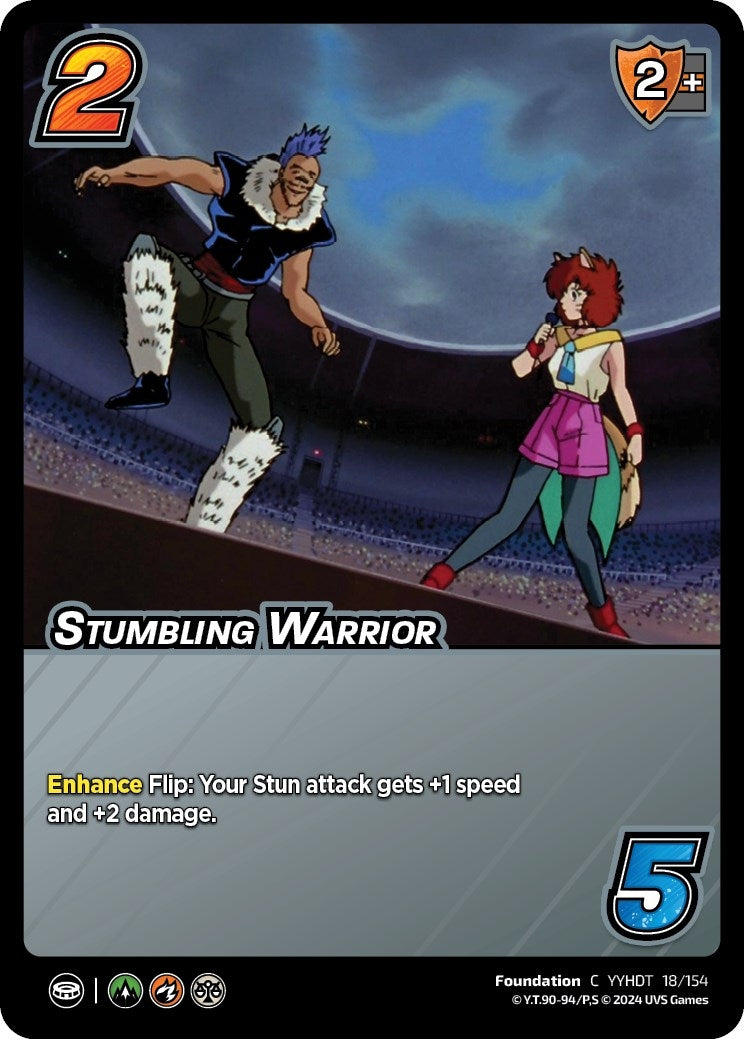 Stumbling Warrior (18) [YDT] - UniVersus Single