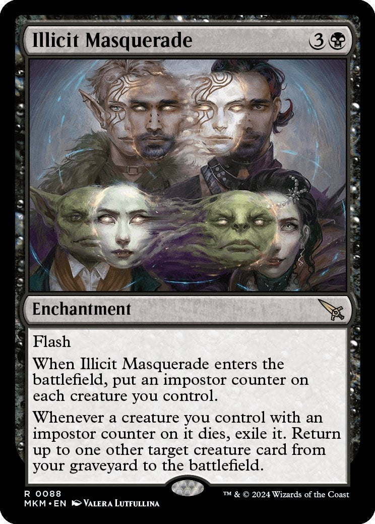 Illicit Masquerade (88) [MKM] - MTG Single