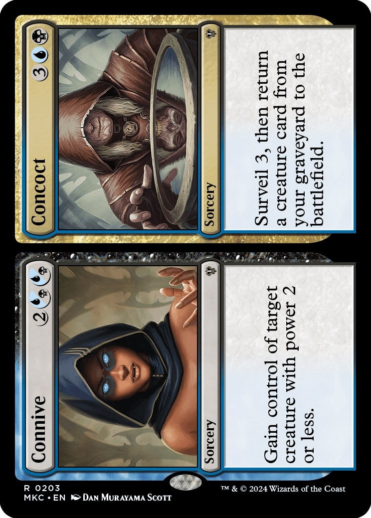 Connive // Concoct (203) [MKC] - MTG Single