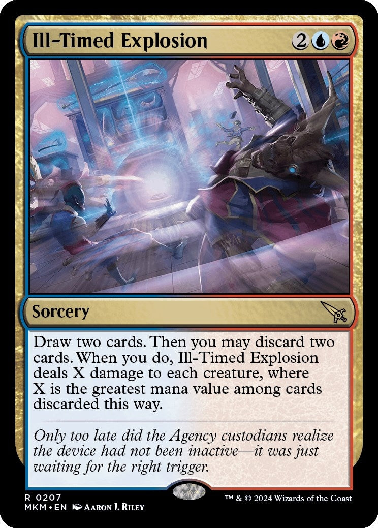 Ill-Timed Explosion (207) [MKM] - MTG Single