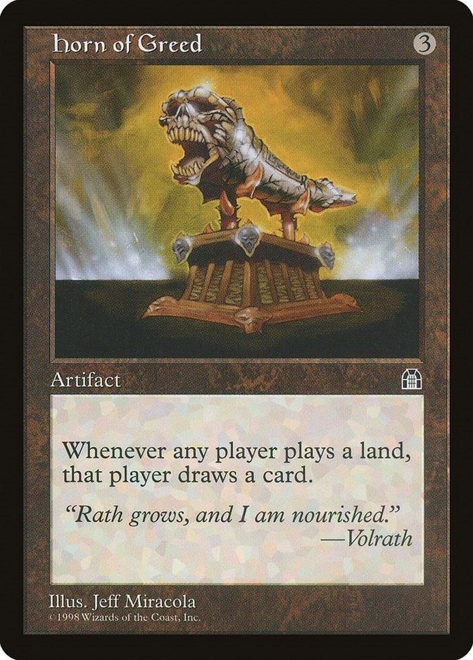 Horn of Greed [STH] - MTG Single