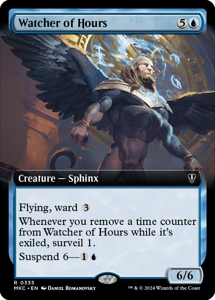 Watcher of Hours (Extended Art) (335) [MKC] - MTG Single