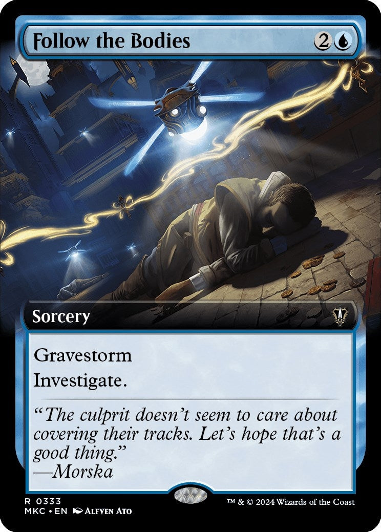 Follow the Bodies (Extended Art) (333) [MKC] - MTG Single