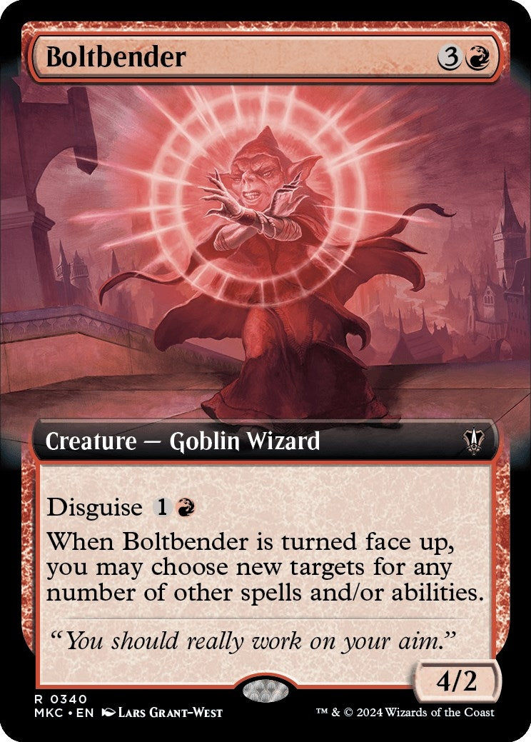 Boltbender (Extended Art) (340) [MKC] - MTG Single