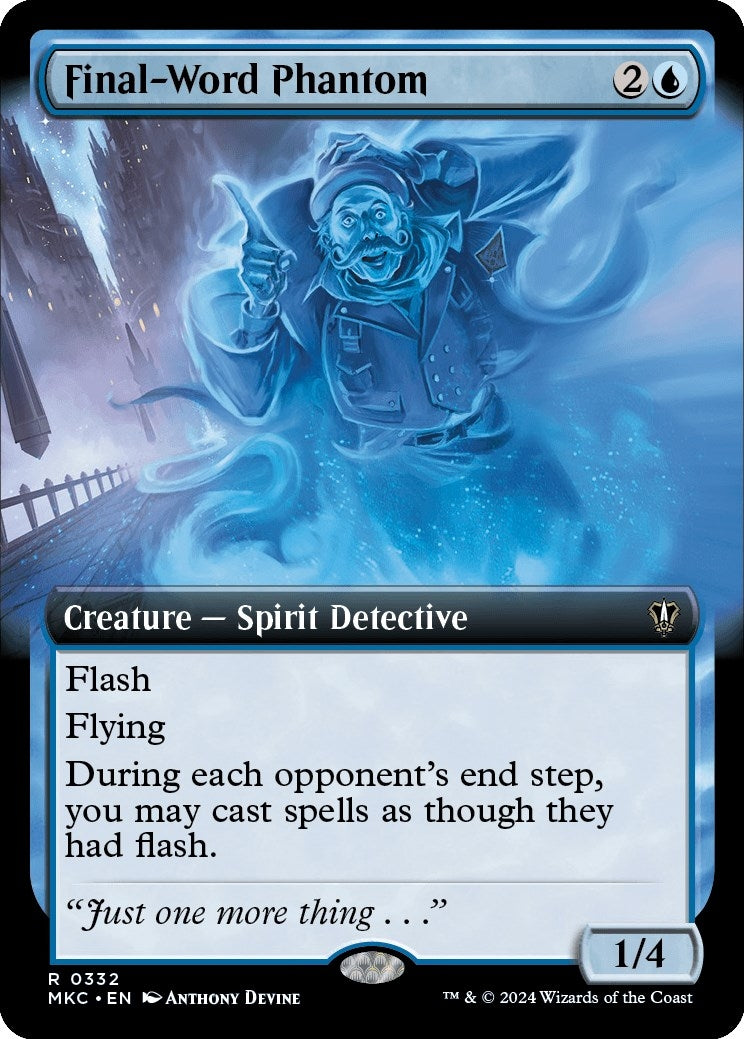 Final-Word Phantom (Extended Art) (332) [MKC] - MTG Single