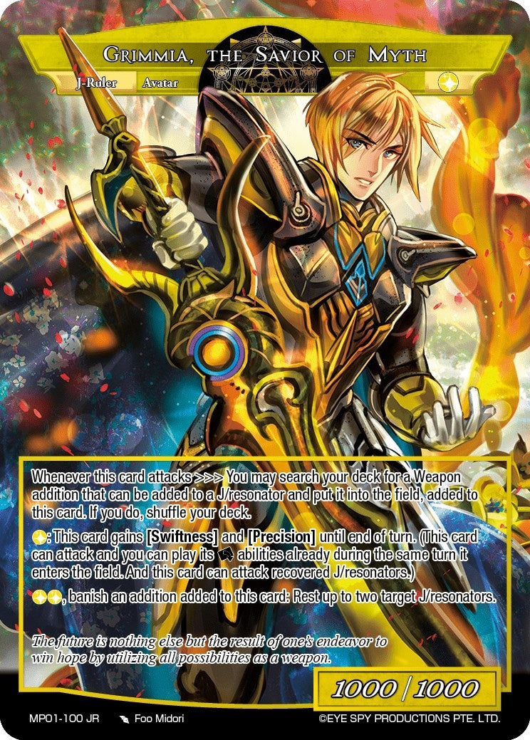 Pandora the Weaver of Myth // Grimmia the Savior of Myth (1100) [MP01] - Force of Will Single