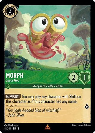 Morph - Space Goo (81) (3) - Disney Lorcana Single