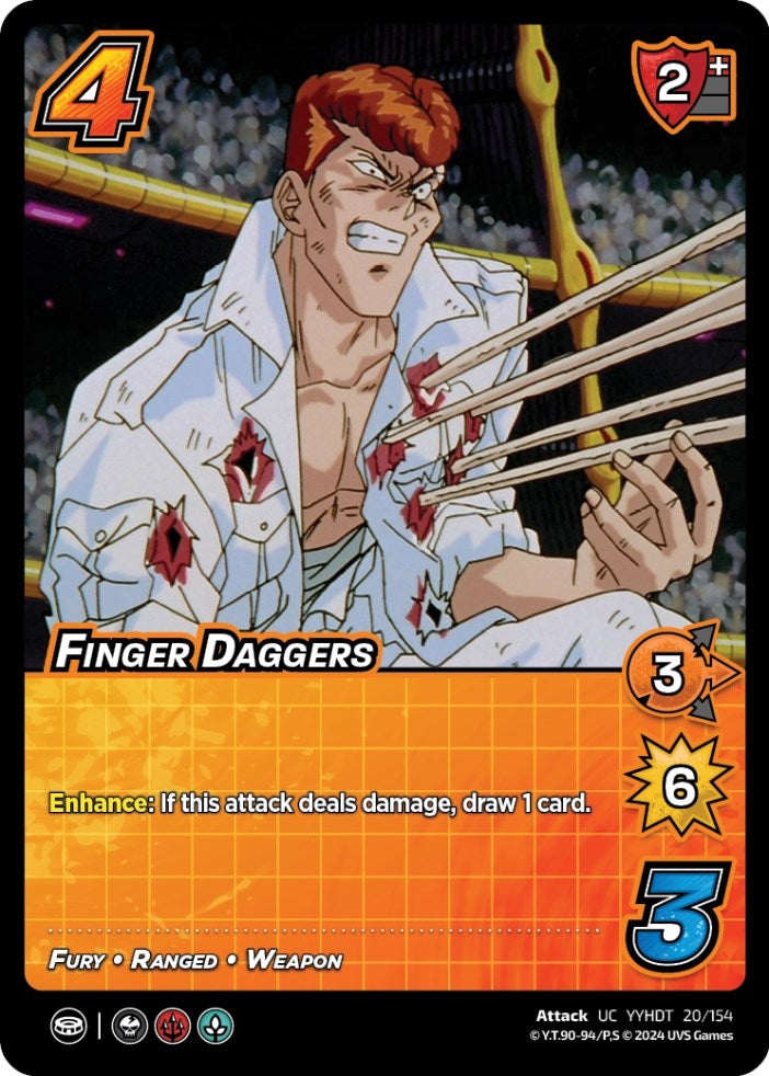 Finger Daggers (20) [YDT] - UniVersus Single