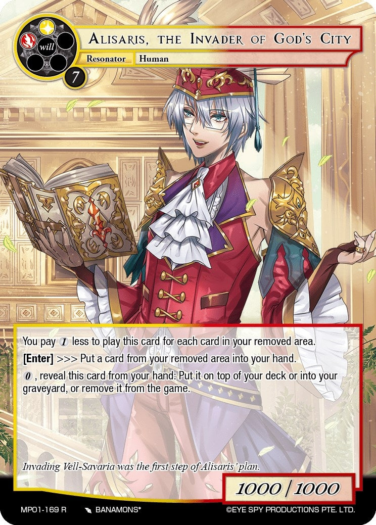 Alisaris the Invader of God’s City (1169) [MP01] - Force of Will Single