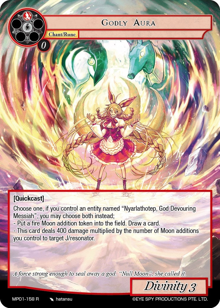 Godly Aura (1158) [MP01] - Force of Will Single