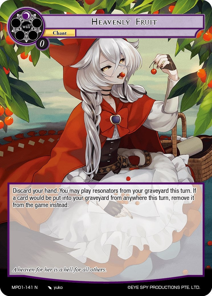 Heavenly Fruit (1141) [MP01] - Force of Will Single