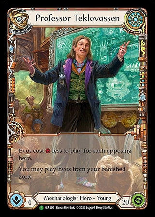 Professor Teklovossen - HER104 (104) [PR] - Flesh and Blood TCG Single