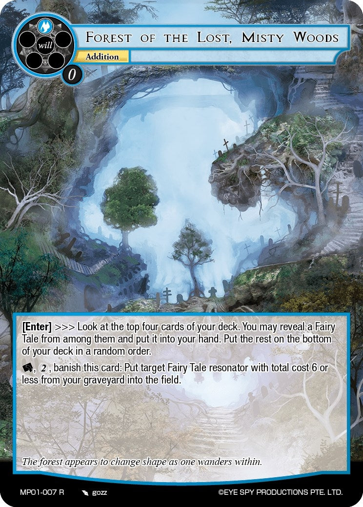 Forest of the Lost Misty Woods (1007) [MP01] - Force of Will Single