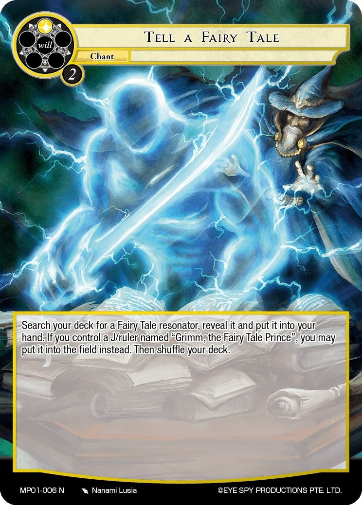 Tell a Fairy Tale (1006) [MP01] - Force of Will Single