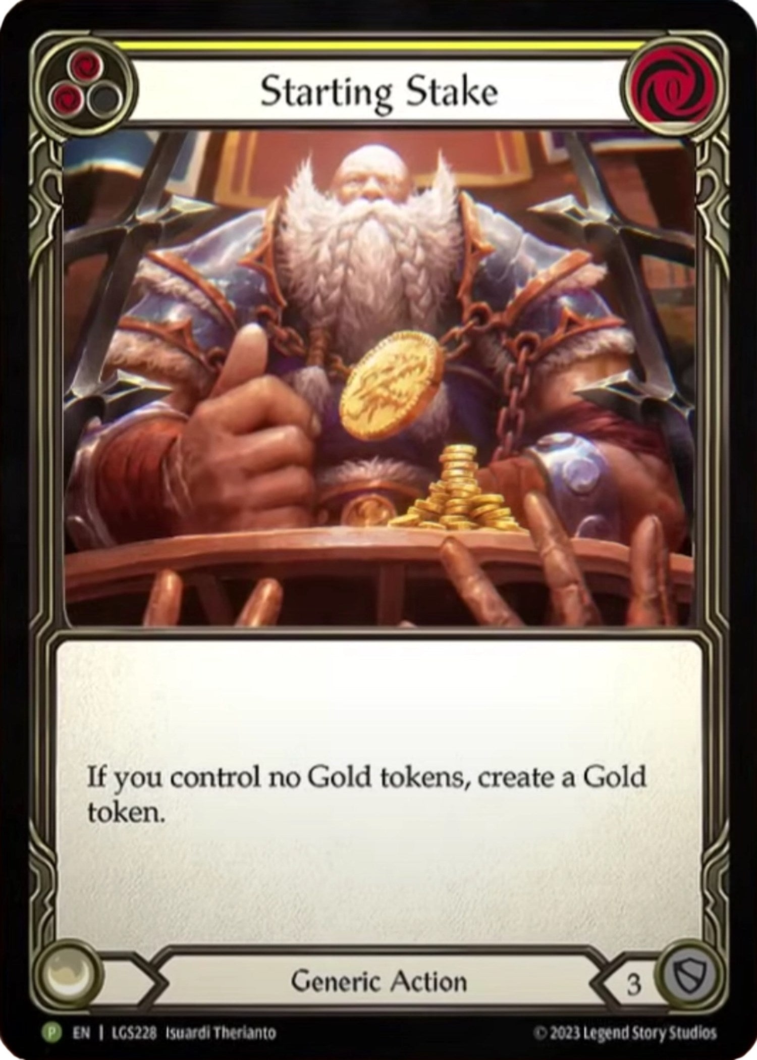 Starting Stake (228) [PR] - Flesh and Blood TCG Single